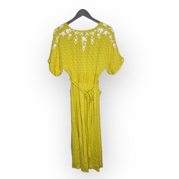 Free People Love To Love You Dress in Yellow Size Small - Picture 14 of 16
